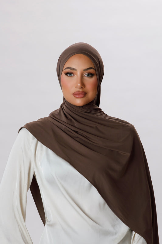 Liquid Jersey Mink Brown