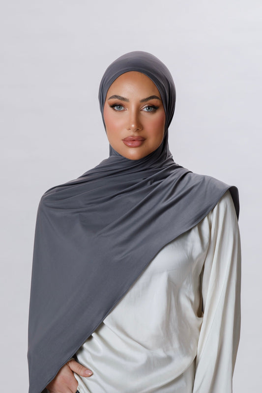 Liquid Jersey Shadow Grey