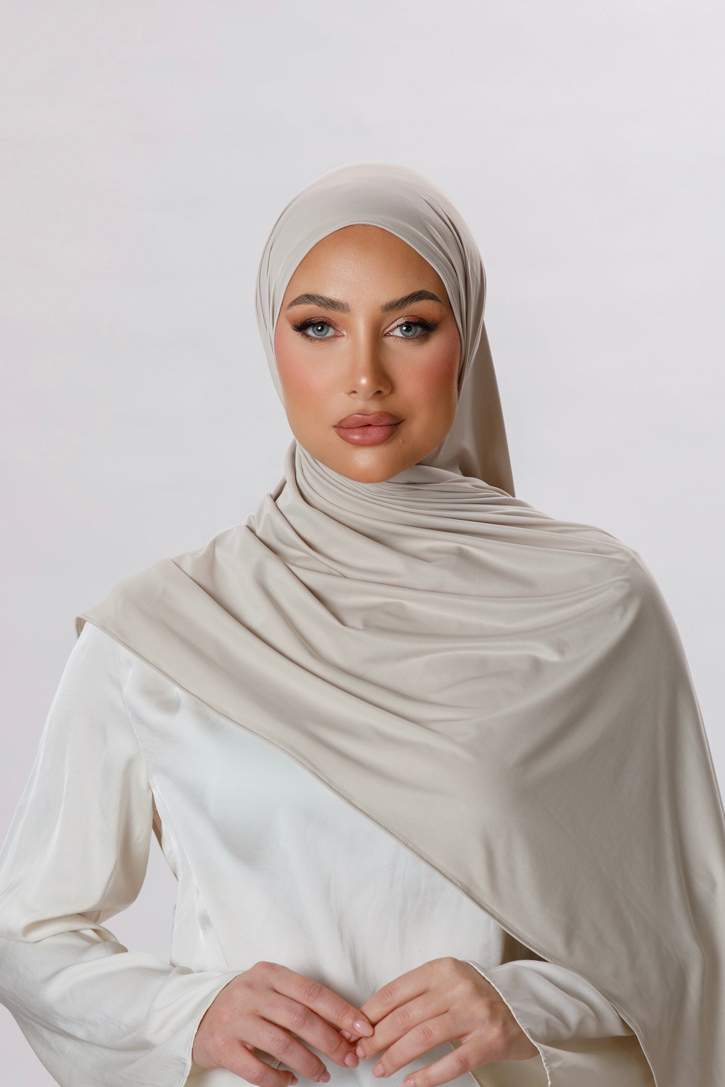 Liquid Jersey Beige Sand