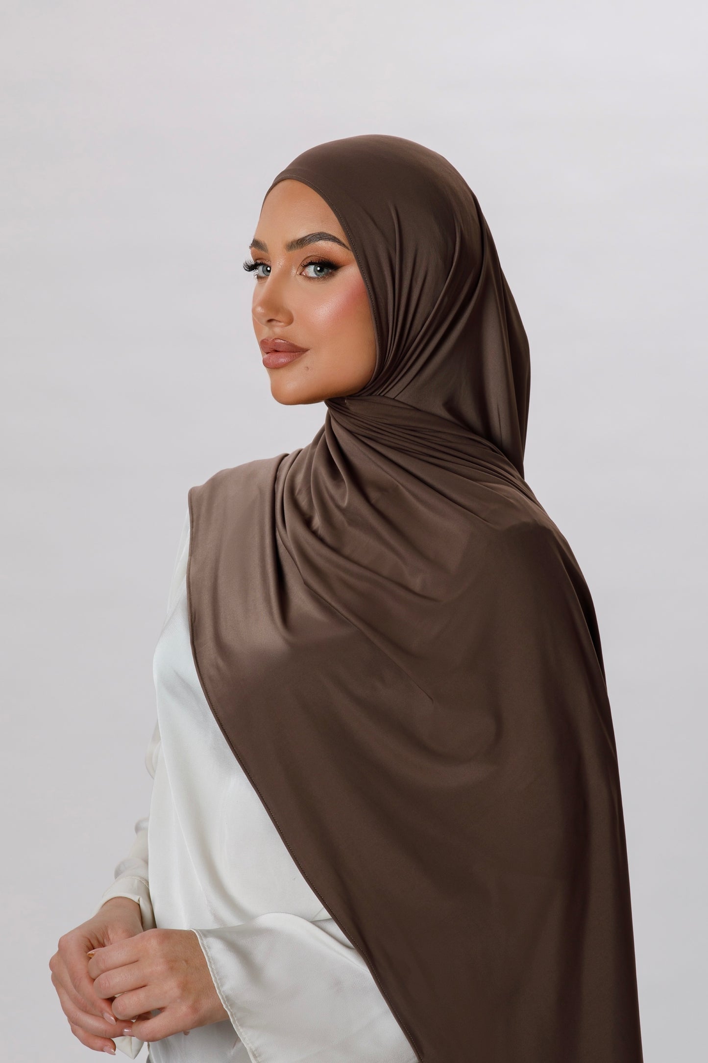 Liquid Jersey Mink Brown