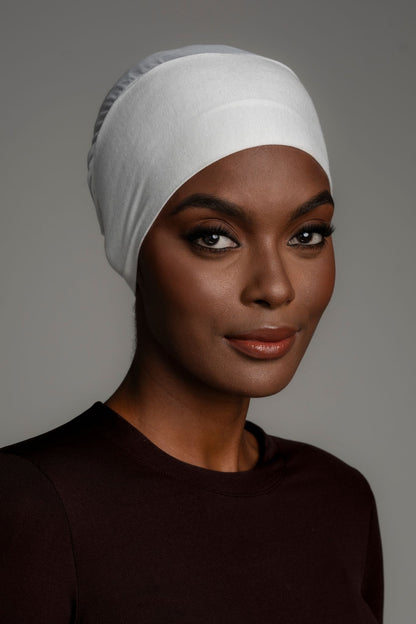 Bonnet Sous-Hijab Blanc