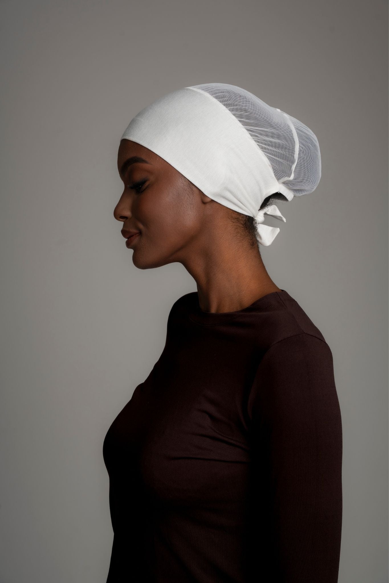 Bonnet Sous-Hijab Blanc