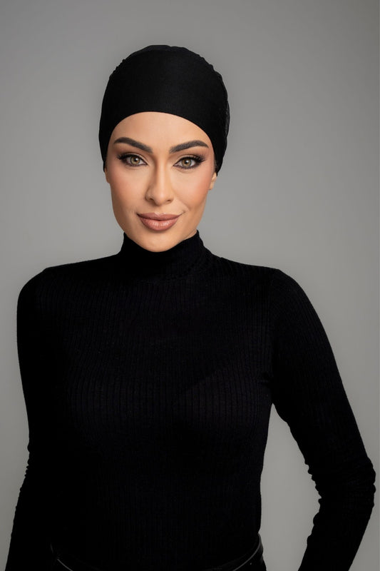 Bonnet Respirant Hair Care™️ - Black