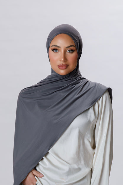Liquid Jersey Shadow Grey