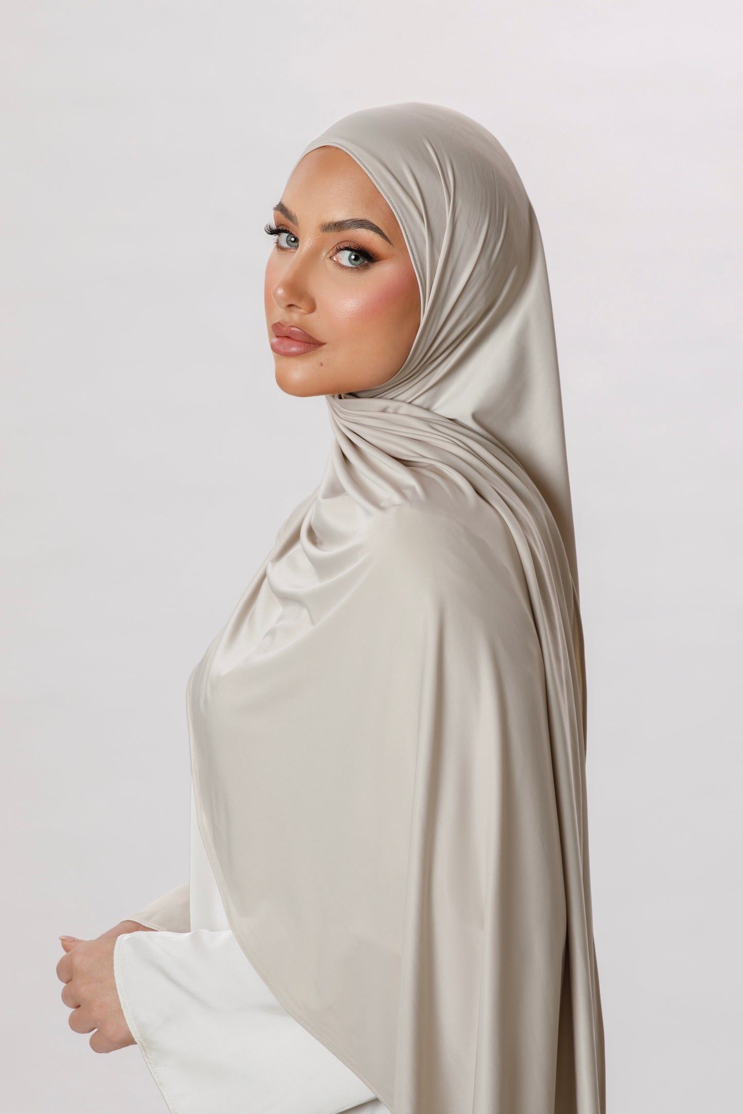 Liquid Jersey Beige Sand