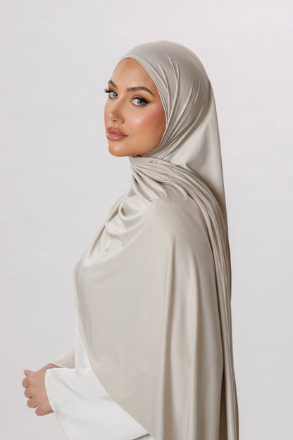 Liquid Jersey Beige Sand