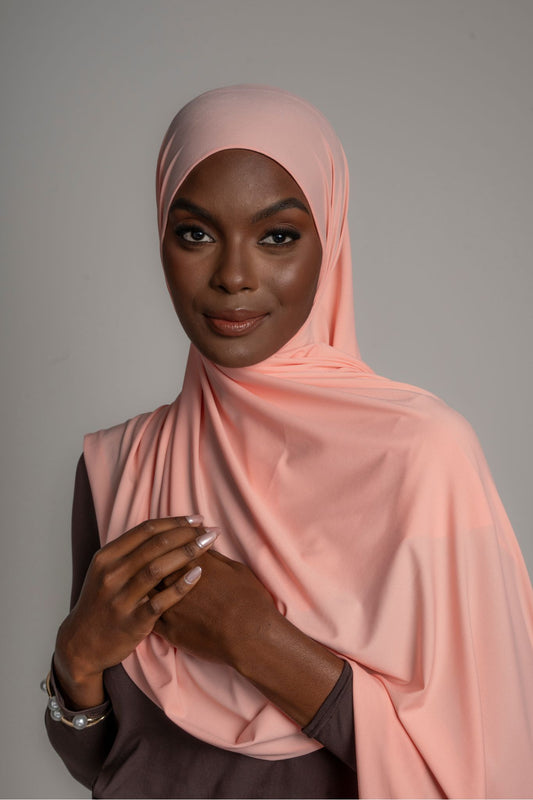 Soft jersey Peach