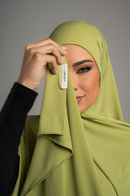 Soft jersey Matcha