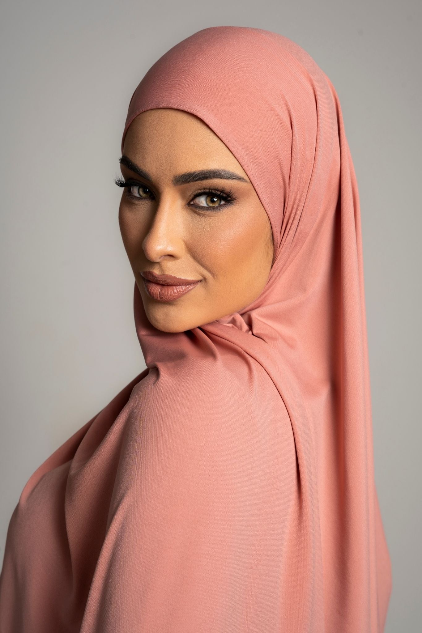 Soft jersey Sunset rose